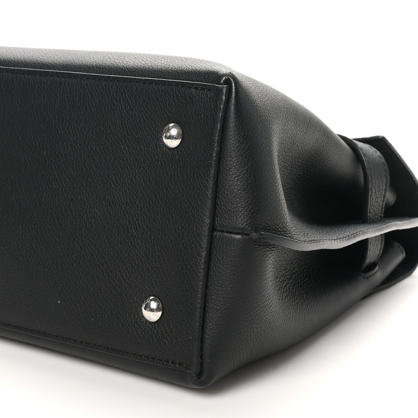 Soft Calfskin Lockme Ever MM Black