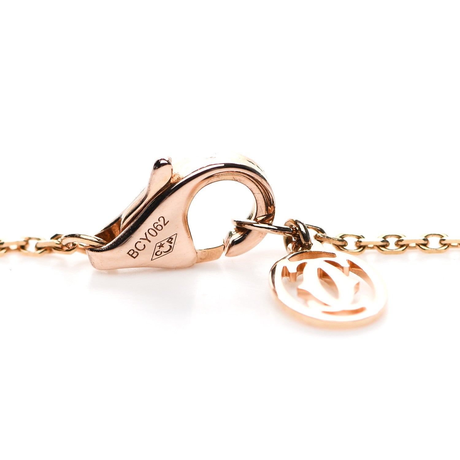 Cartier 18K Pink Gold Diamond XS D'Amour Pendant Necklace 5 of 5
