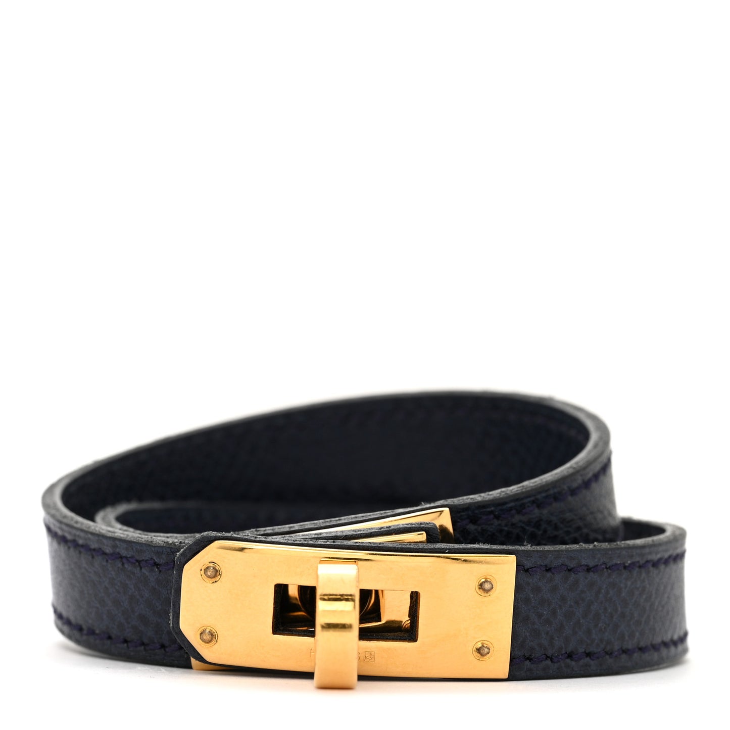 Courchevel Kelly Double Tour Bracelet M Bleu Marine