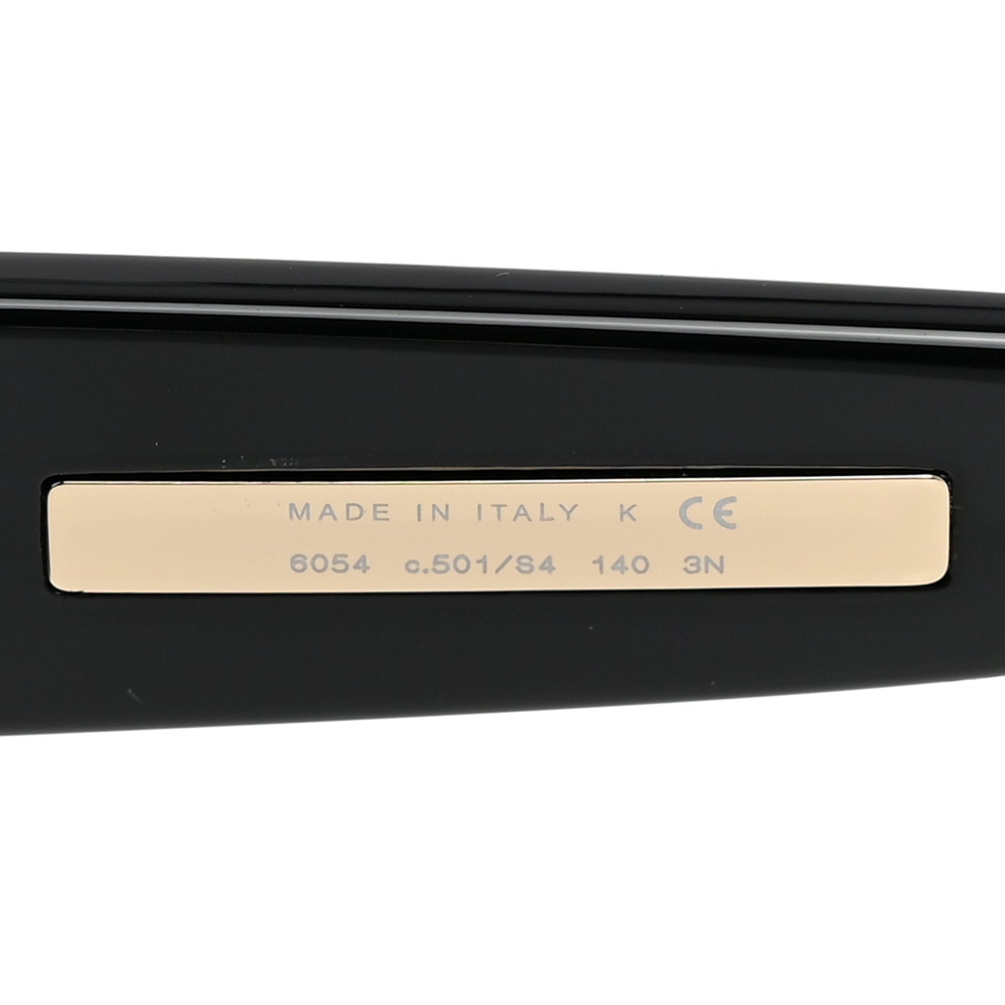 Acetate Cat Eye Sunglasses 6054 Black