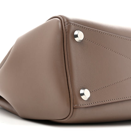 Balenciaga Smooth Calfskin Small Bel Air Carry All Bag Taupe 8 of 10