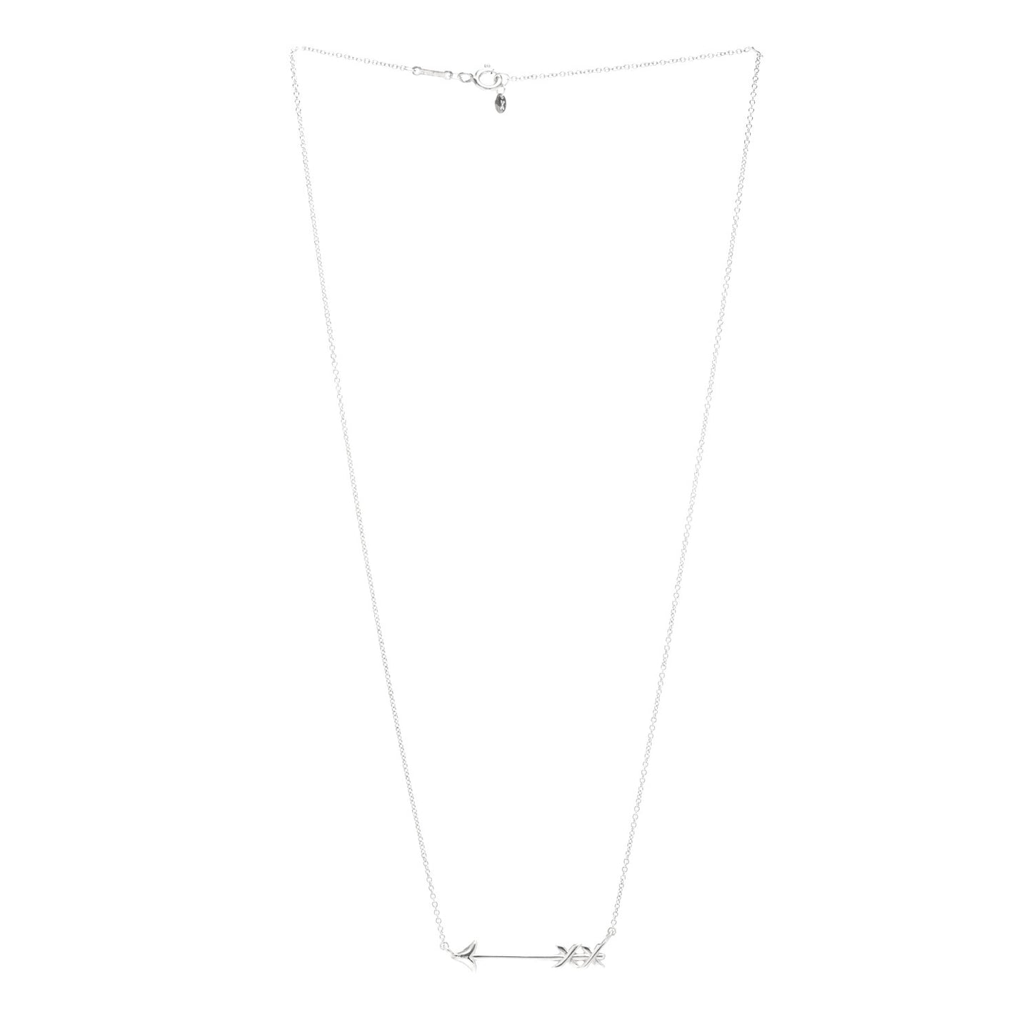 Sterling Silver Paloma's Graffiti Arrow Pendant Necklace
