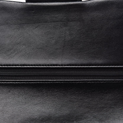 Chanel Lambskin Quilted Medium Double Flap Black 11 of 16