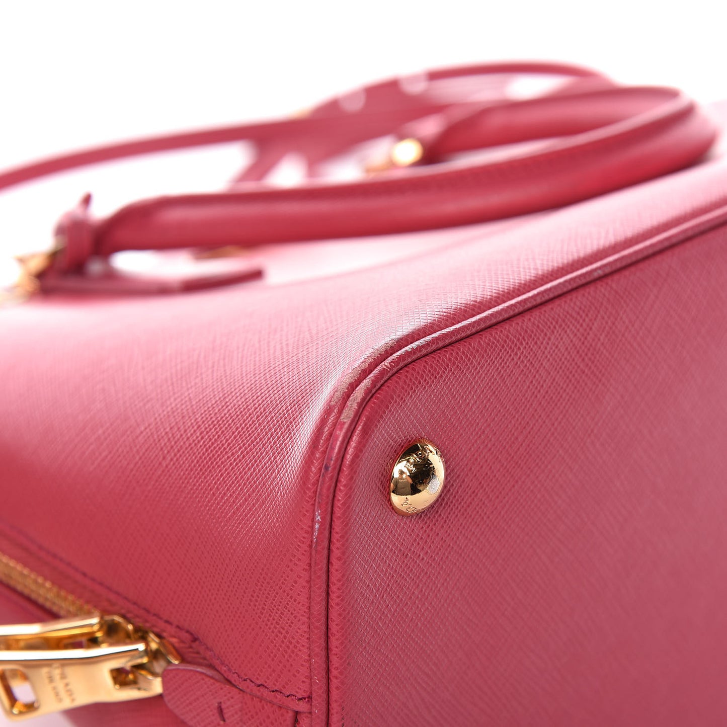 Saffiano Lux Medium Promenade Tote Peonia