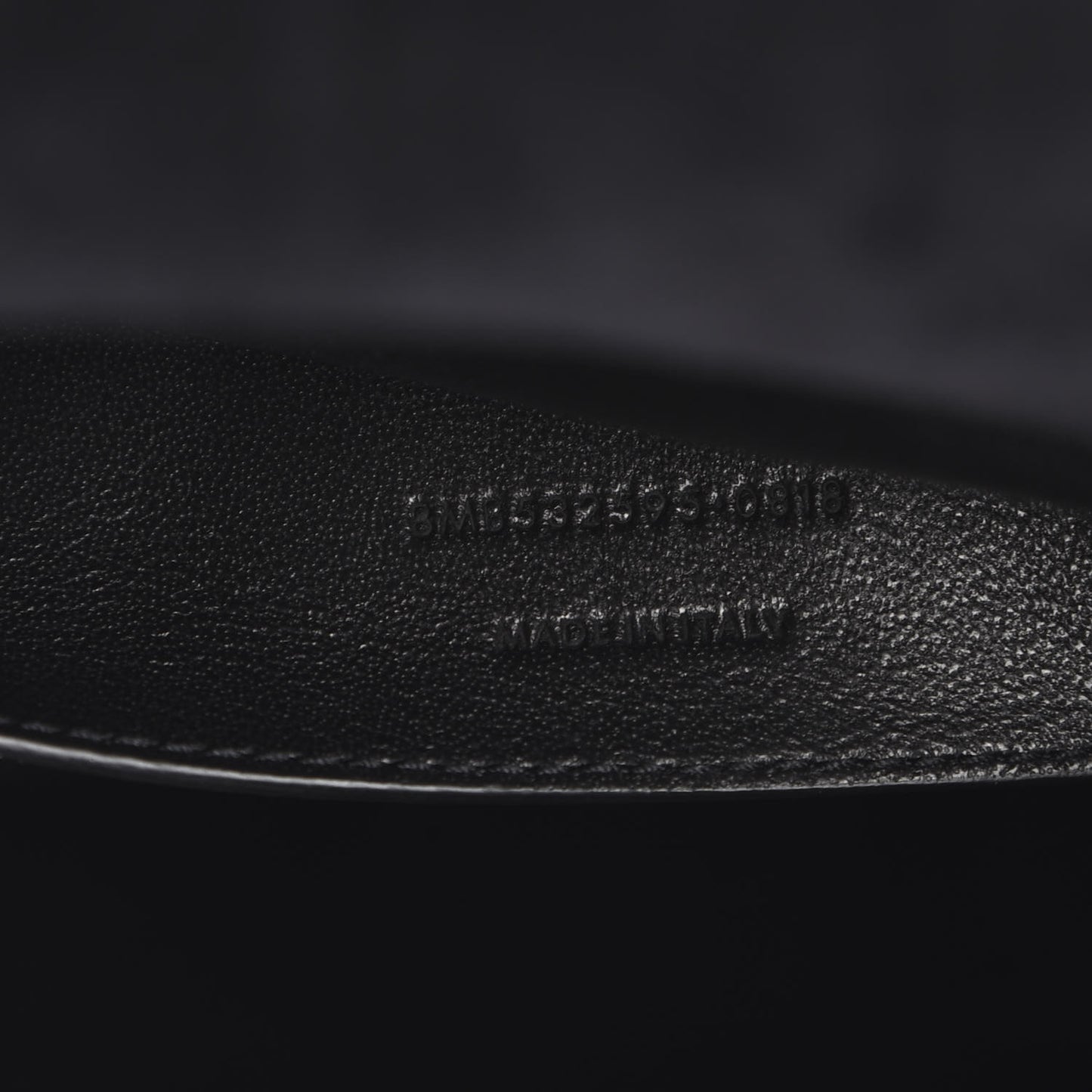 Patent Matelasse Monogram Large Vicky Chain Bag Black