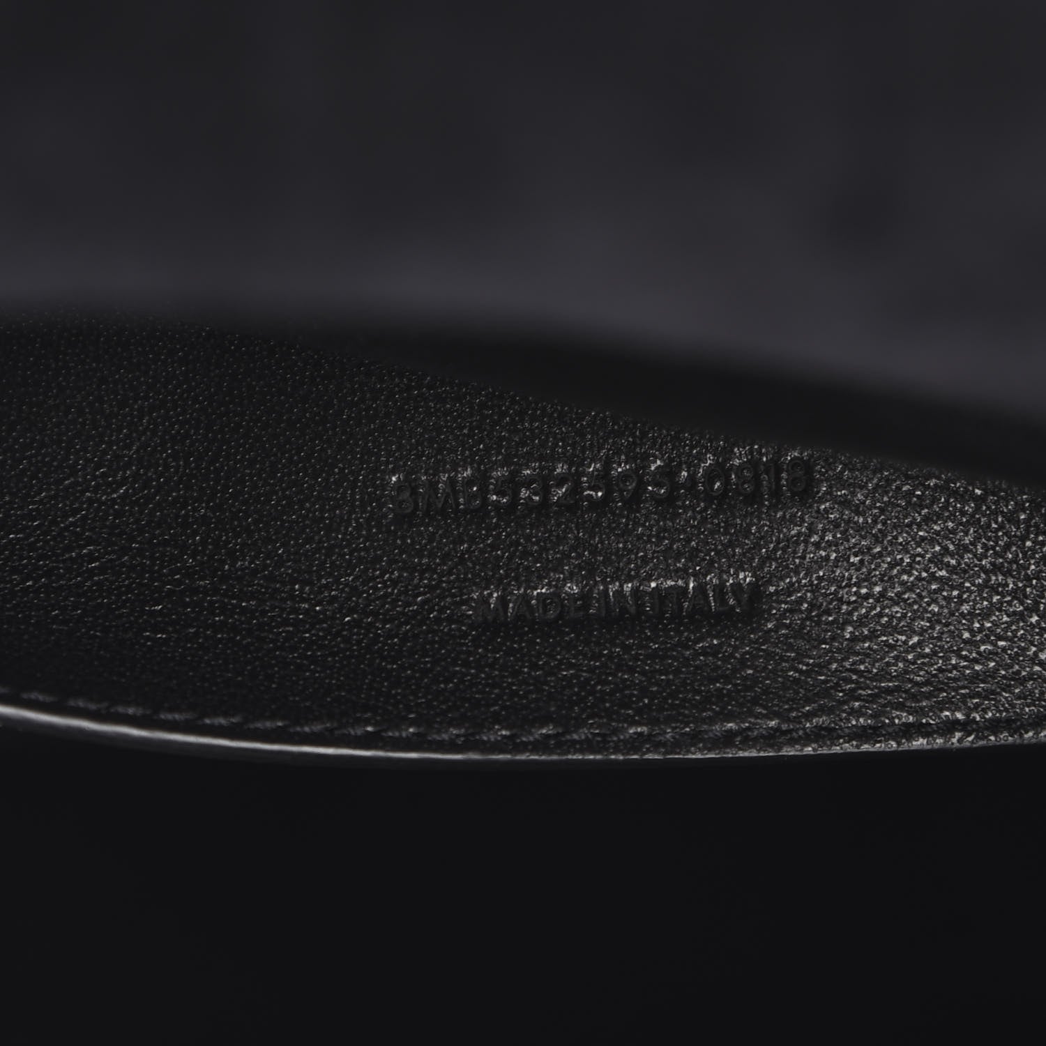 Saint Laurent Patent Matelasse Monogram Large Vicky Chain Bag Black 8 of 11