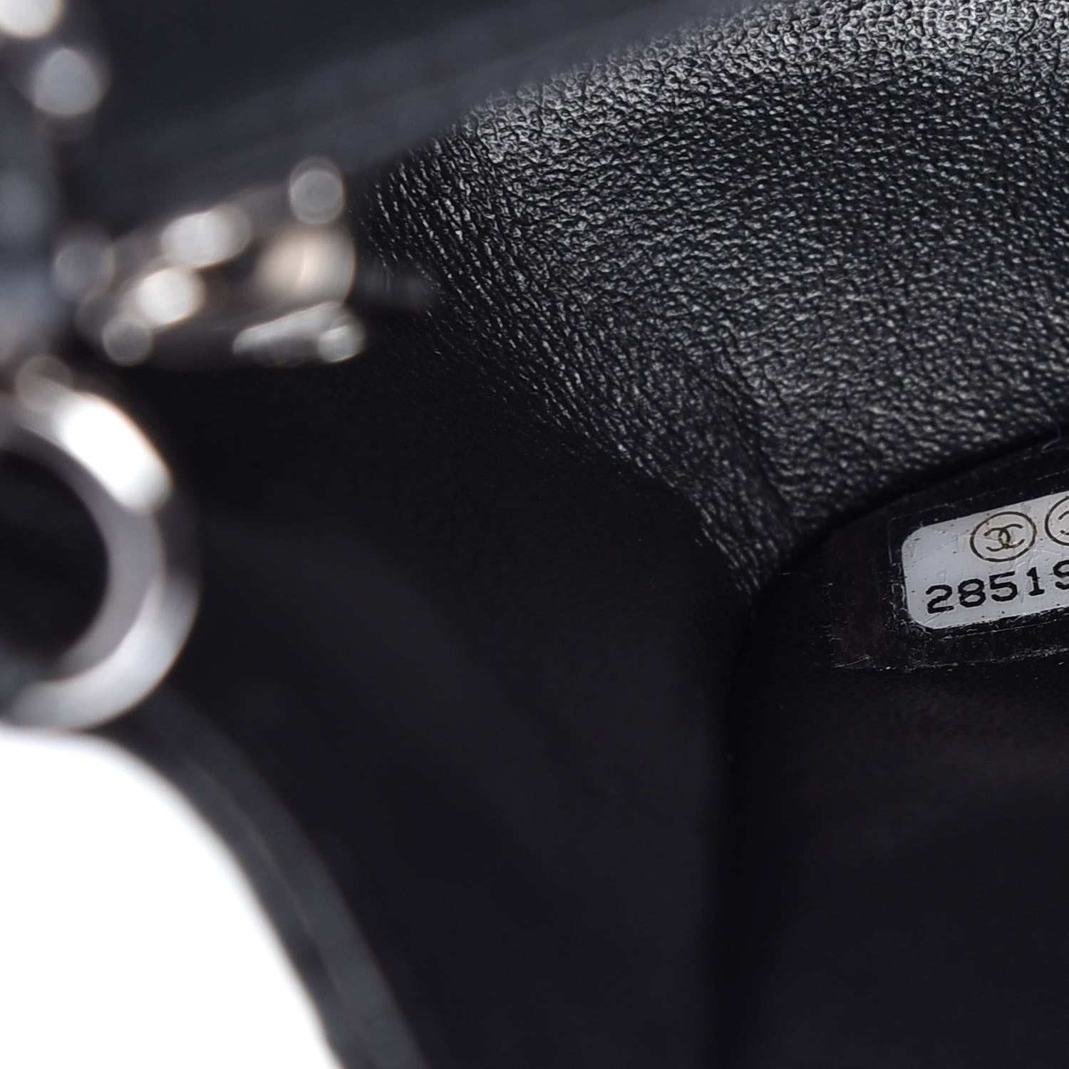 Chanel Lambskin Quilted Mini Rectangular Flap Black 9 of 10