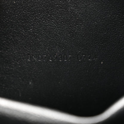 Saint Laurent Grained Lambskin Cassandre Envelope Pouch Black 7 of 8