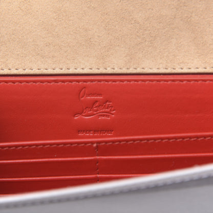 Christian Louboutin LOUBOUTIN Calfskin PVC Loubicouture Vero Dodat Clutch Black White Yellow 7 of 10