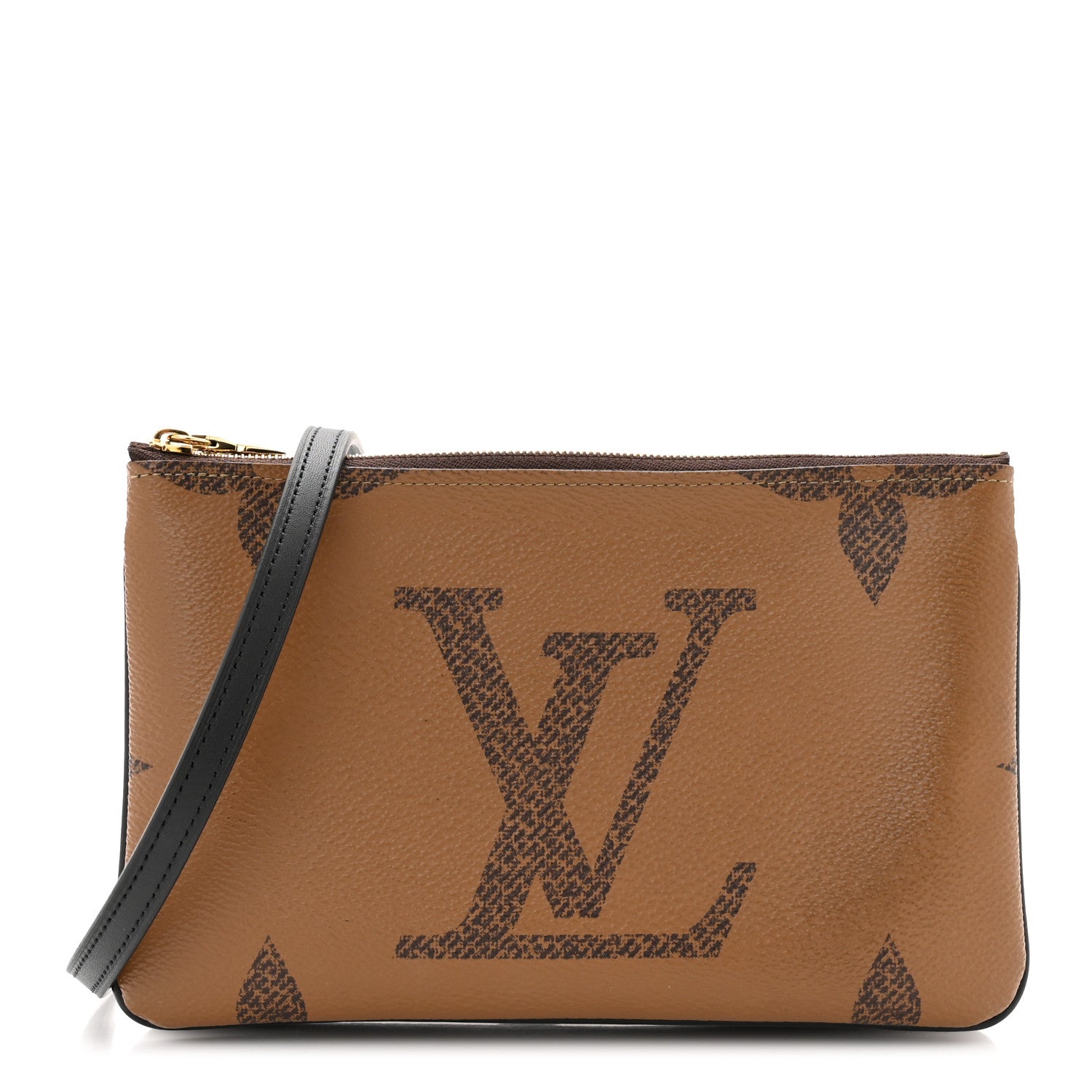Louis Vuitton Reverse Monogram Giant Double Zip Pochette 1 of 10