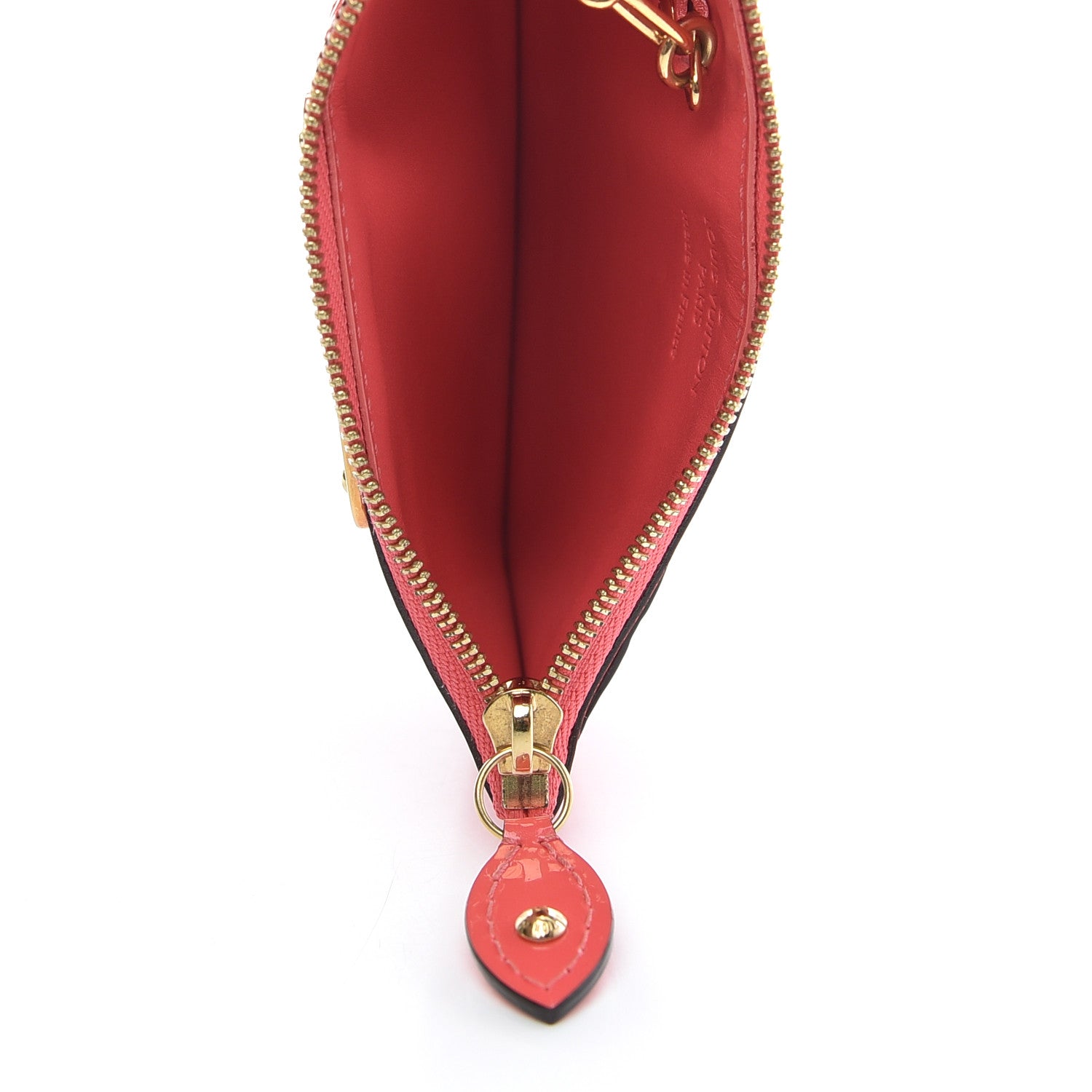 Louis Vuitton Vernis Key Pouch Rose Litchi 5 of 8