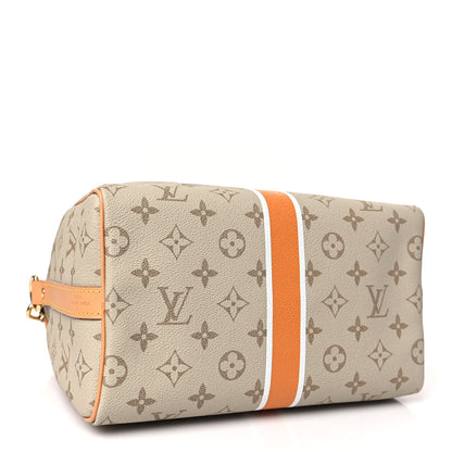 Louis Vuitton Monopaname Speedy Bandouliere 25 Beige Ocher 4 of 8
