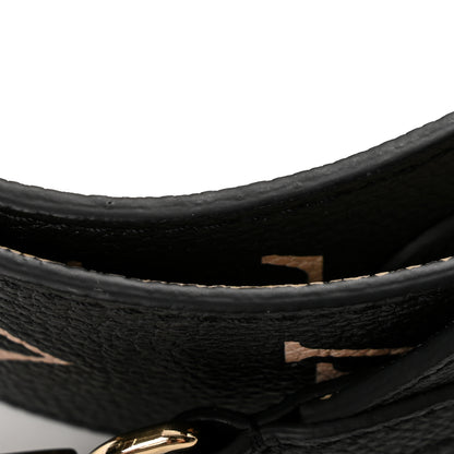 Louis Vuitton Empreinte Monogram Bandouliere Shoulder Strap Black Beige 6 of 7