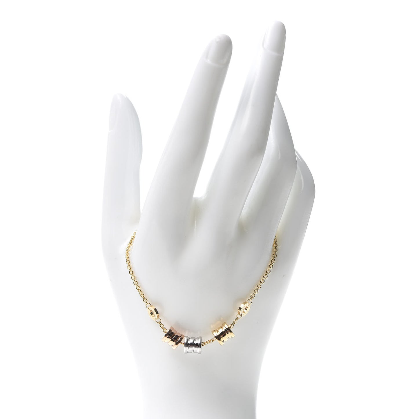 18K Yellow Rose White Gold B.Zero1 Bracelet