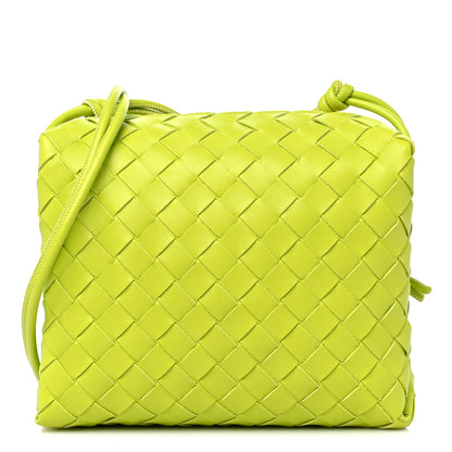 Bottega Veneta Nappa Intrecciato Mini Loop Camera Bag Acid Kiwi 1 of 8