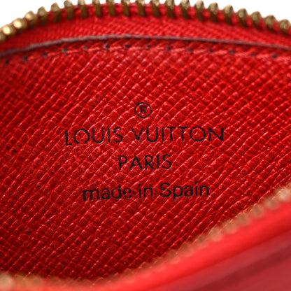 Louis Vuitton Epi Key Pouch Castillan Red 6 of 8