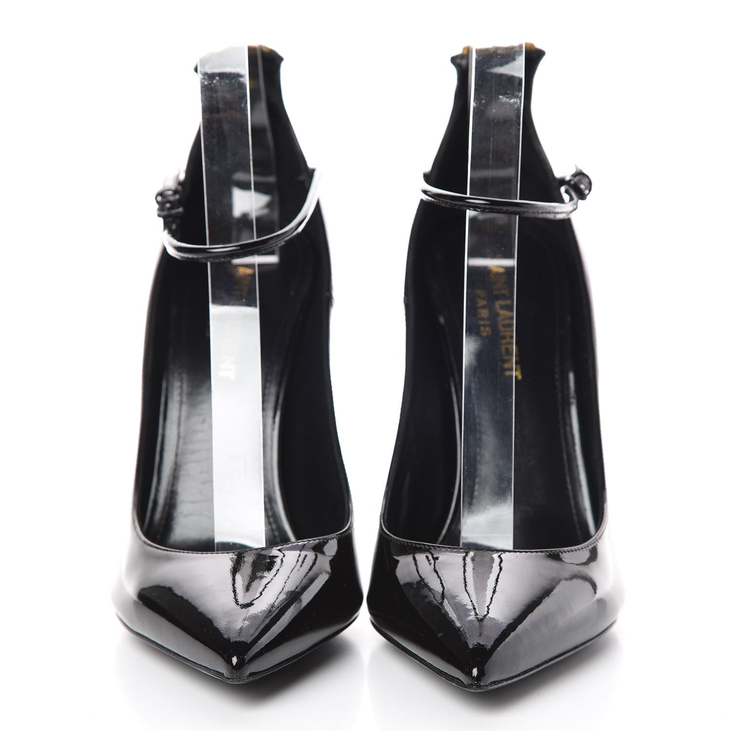 Saint Laurent Patent Y 105 Pumps 37 Black 2 of 9