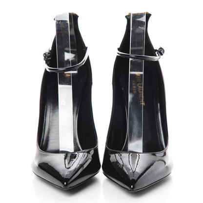 Saint Laurent Patent Y 105 Pumps 37 Black 2 of 9