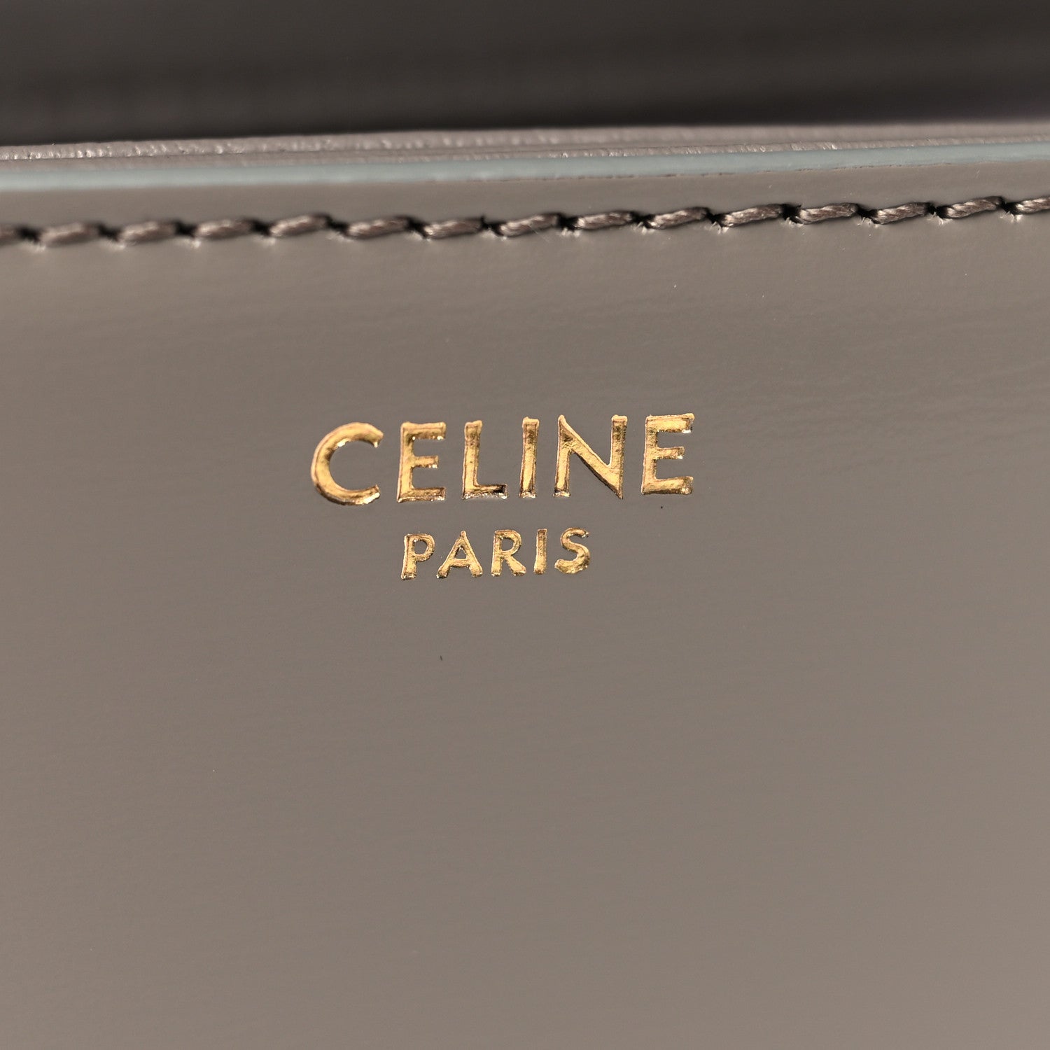 Celine Shiny Calfskin Teen Triomphe Pebble 7 of 10