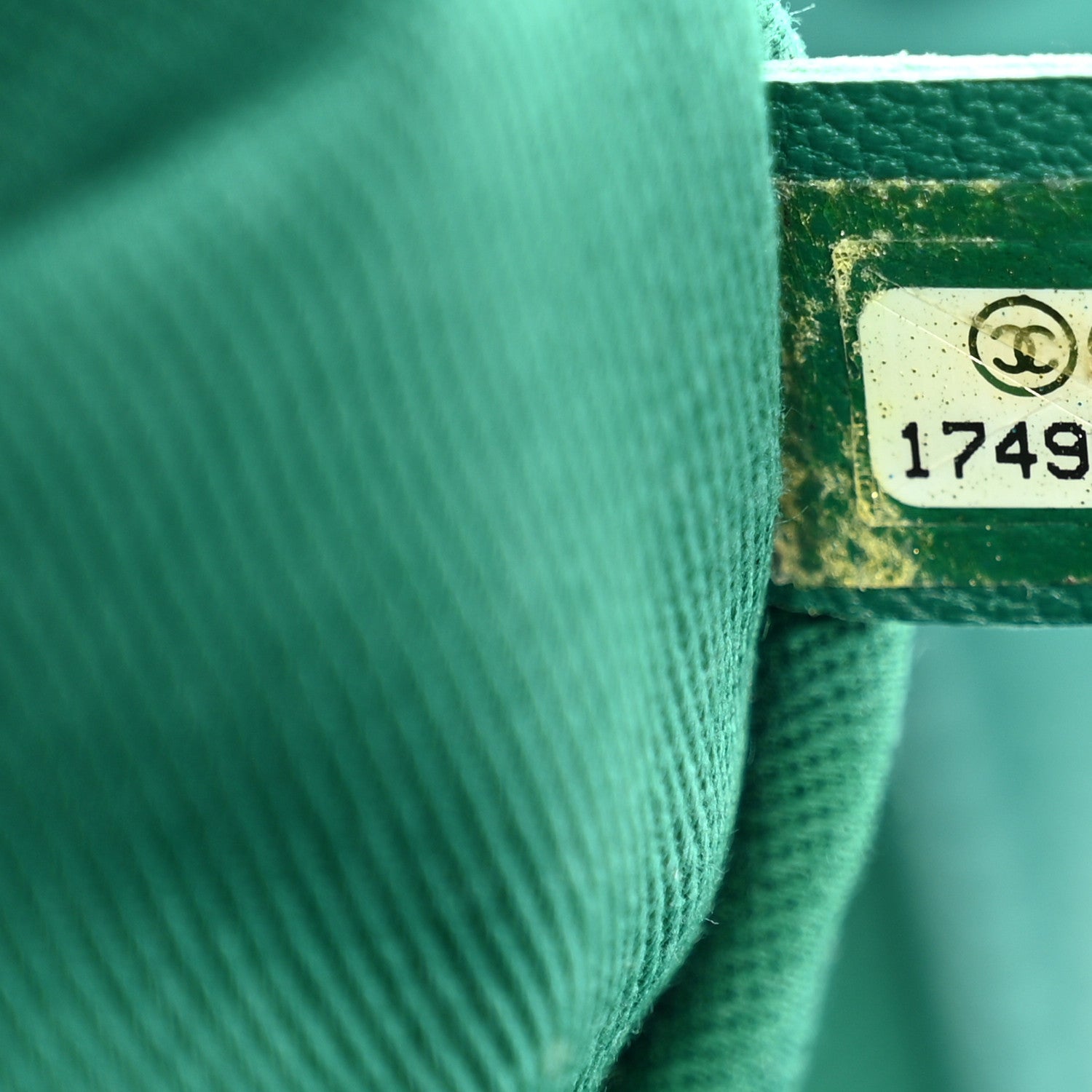 Chanel Calfskin Perforated Up In The Air Tote Green 7 of 10
