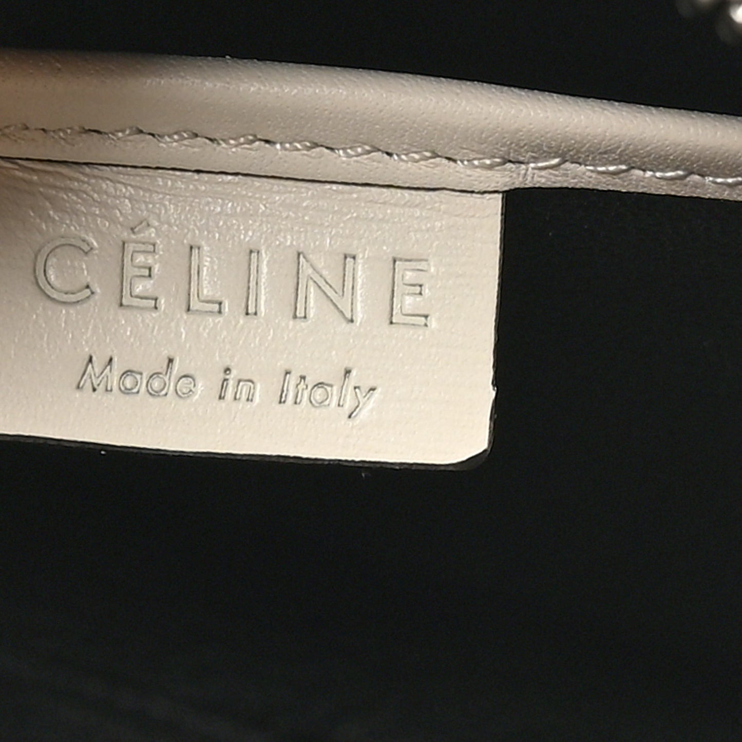 Smooth Calfskin Nano Luggage White