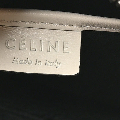 Celine Smooth Calfskin Nano Luggage White 6 of 9