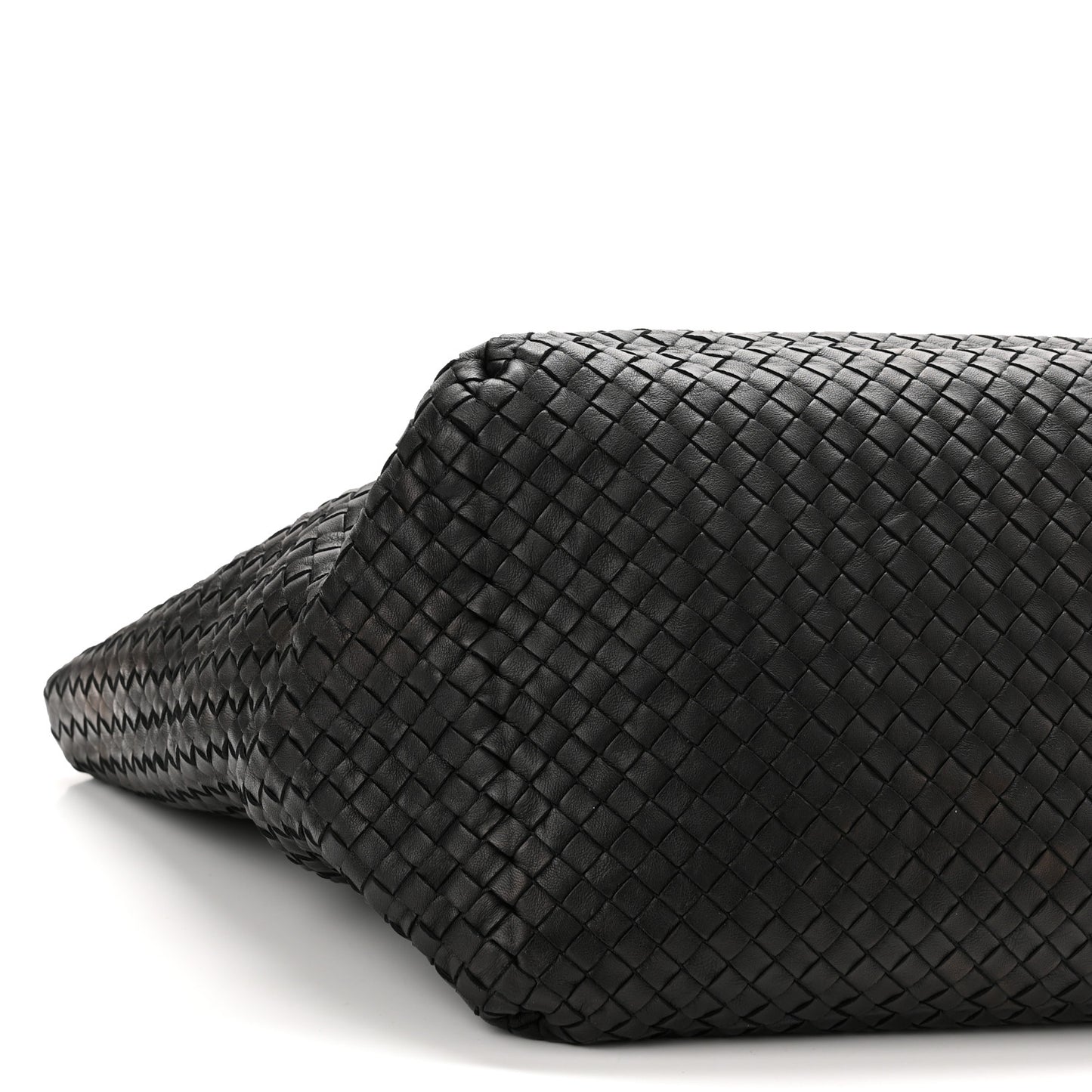 Nappa Intrecciato Large Cesta Tote Black