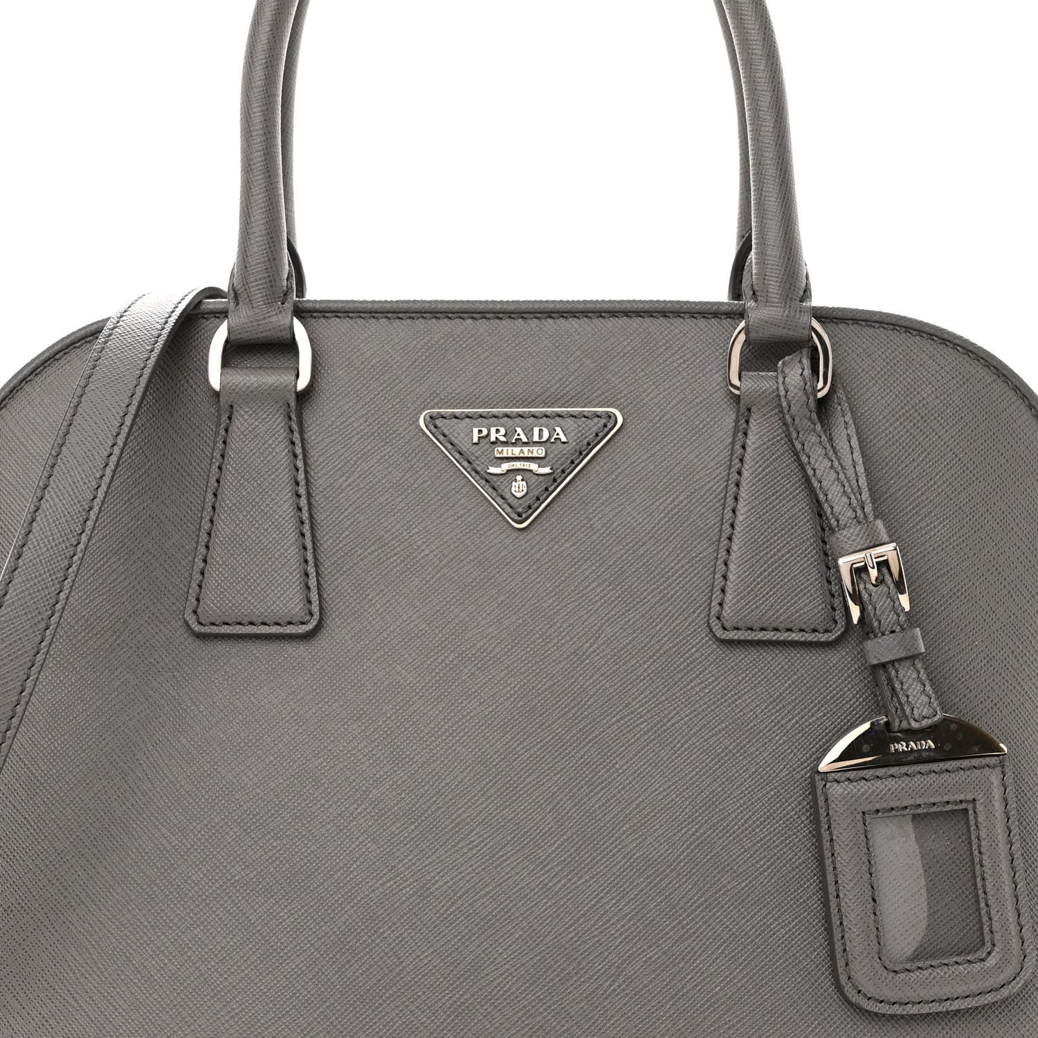 Prada Saffiano Lux Open Promenade Tote Marmo 7 of 9