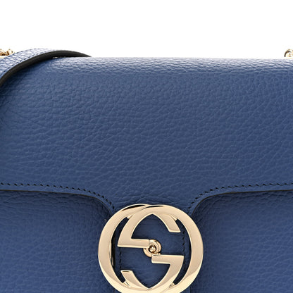 Gucci Dollar Calfskin Small Interlocking G Shoulder Bag Caspian 8 of 12