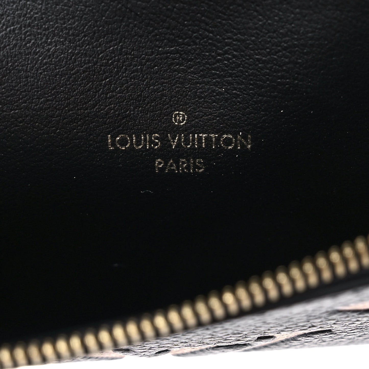 Empreinte Monogram Giant Crafty Pochette Felicie Zippered Insert Black