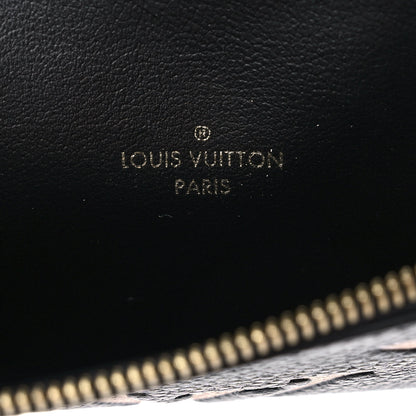 Louis Vuitton Empreinte Monogram Giant Crafty Pochette Felicie Zippered Insert Black 6 of 6