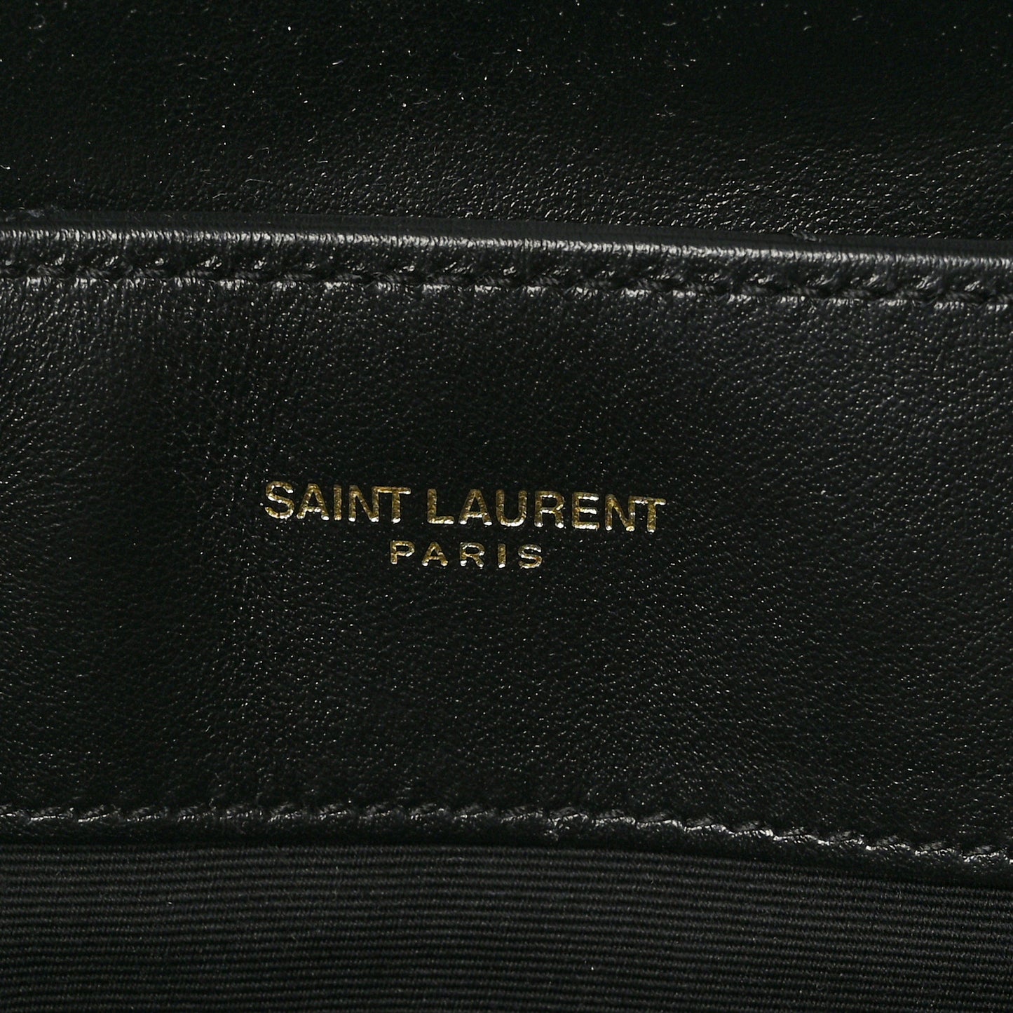 Calfskin Y Quilted Monogram Medium Loulou Chain Satchel Black