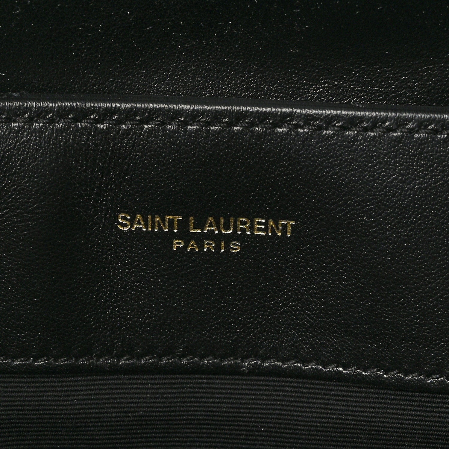 Saint Laurent Calfskin Y Quilted Monogram Medium Loulou Chain Satchel Black 6 of 9