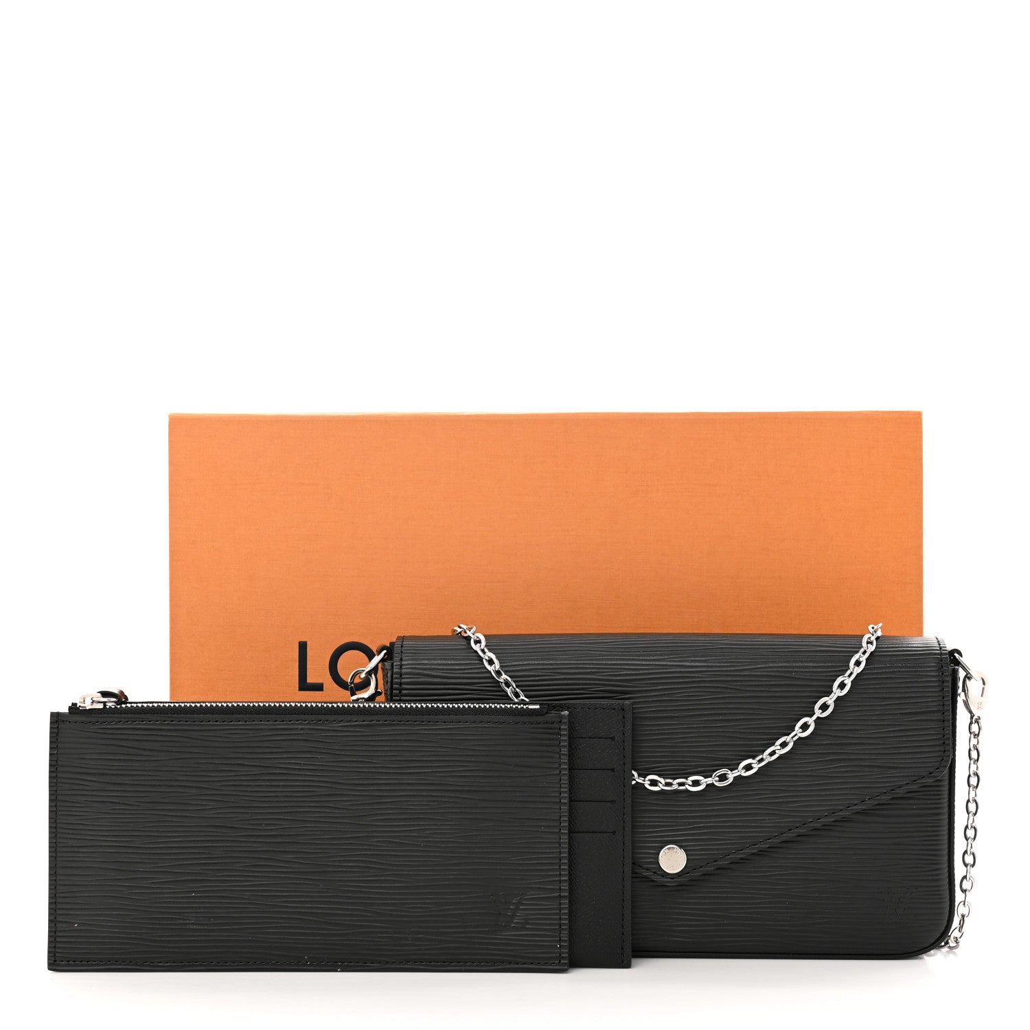 Louis Vuitton Epi Pochette Felicie Black 13 of 13