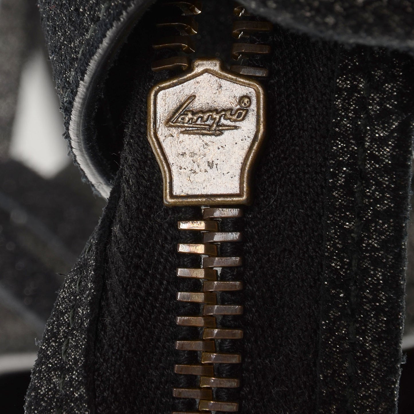 Metallic Craquele Calfskin Classic Hardware City Black