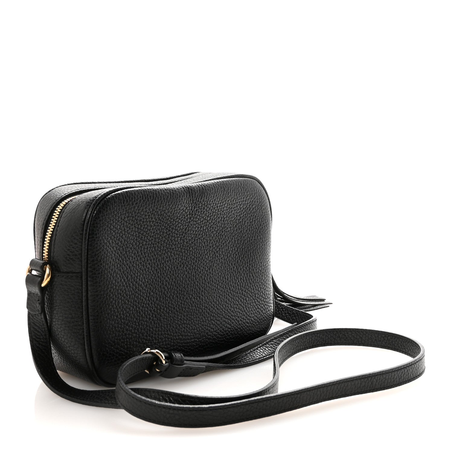 Gucci Pebbled Calfskin Small Soho Disco Bag Black 3 of 11