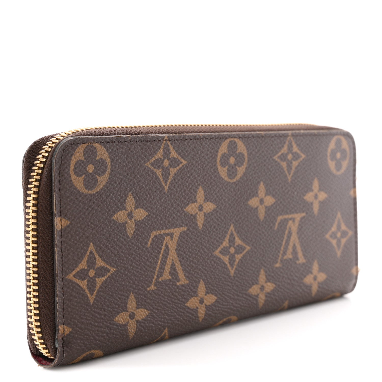 Louis Vuitton Monogram Clemence Wallet Fuchsia 3 of 8