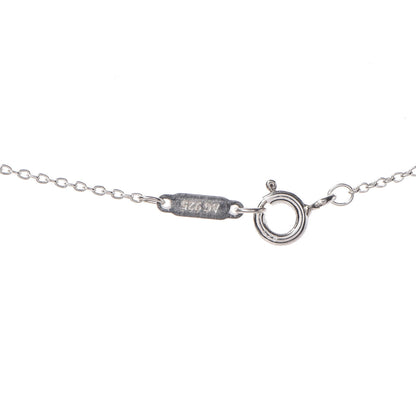 Tiffany Sterling Silver Twist Knot Pendant Necklace 5 of 6