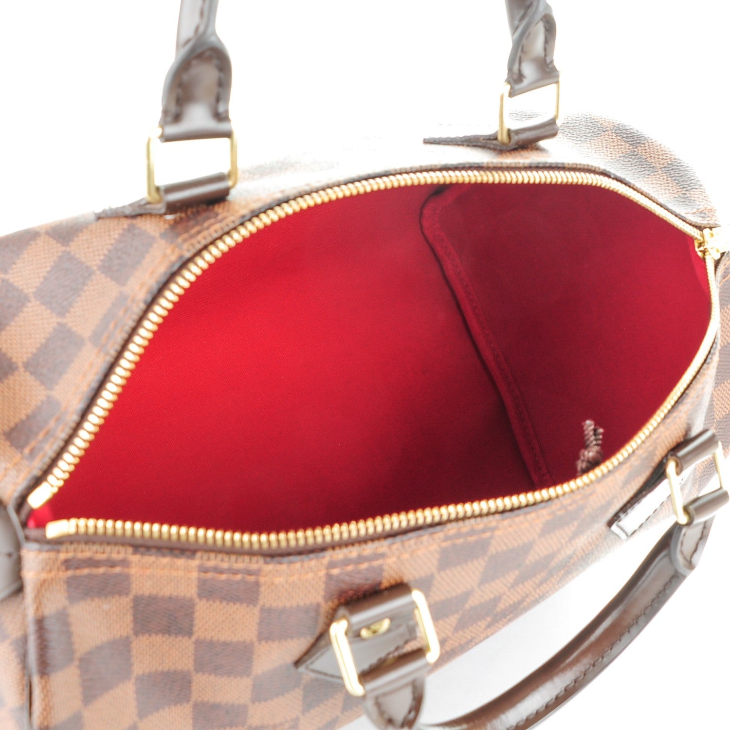 Louis Vuitton Damier Ebene Speedy 30 5 of 8
