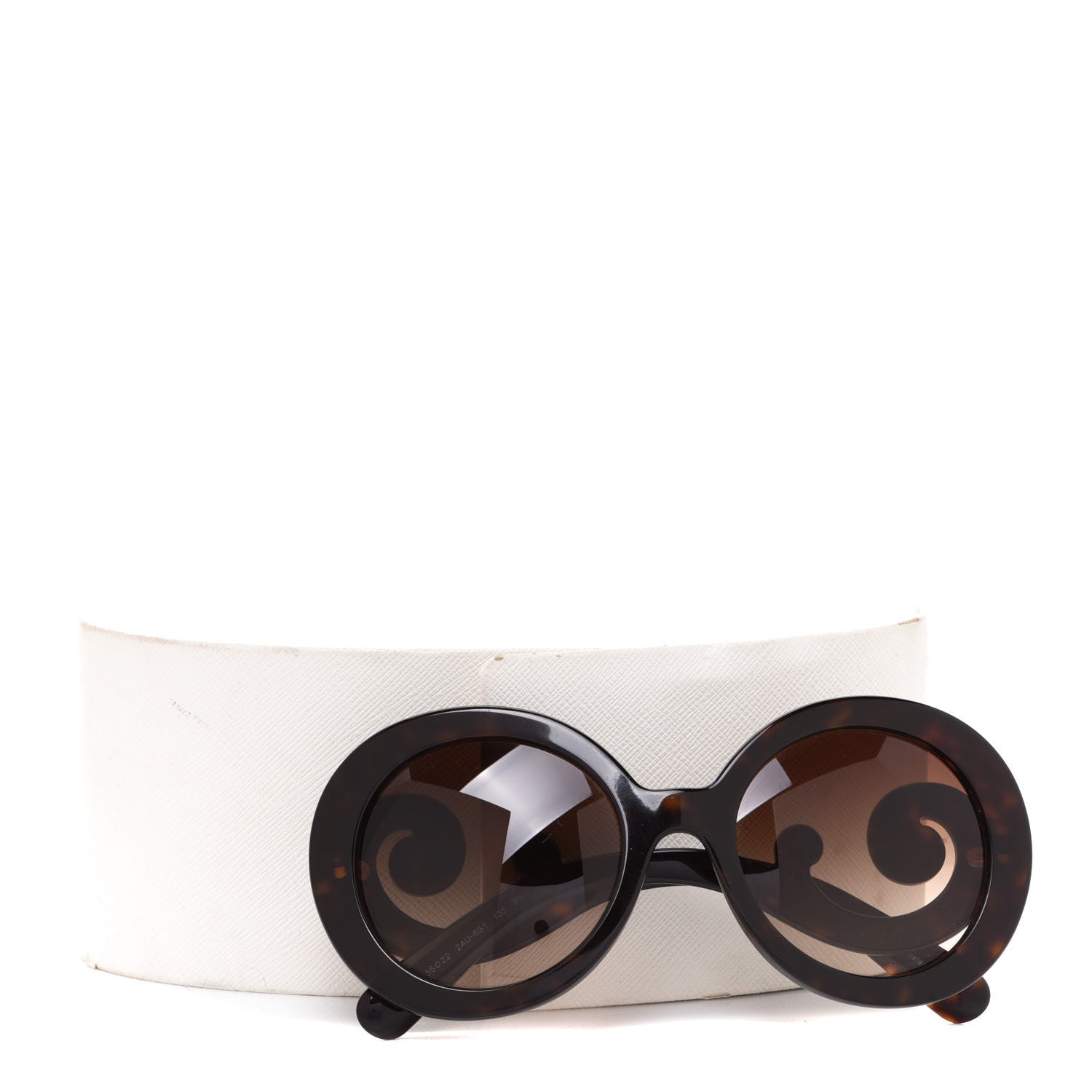 Prada Baroque Sunglasses SPR 27N Tortoise 7 of 7