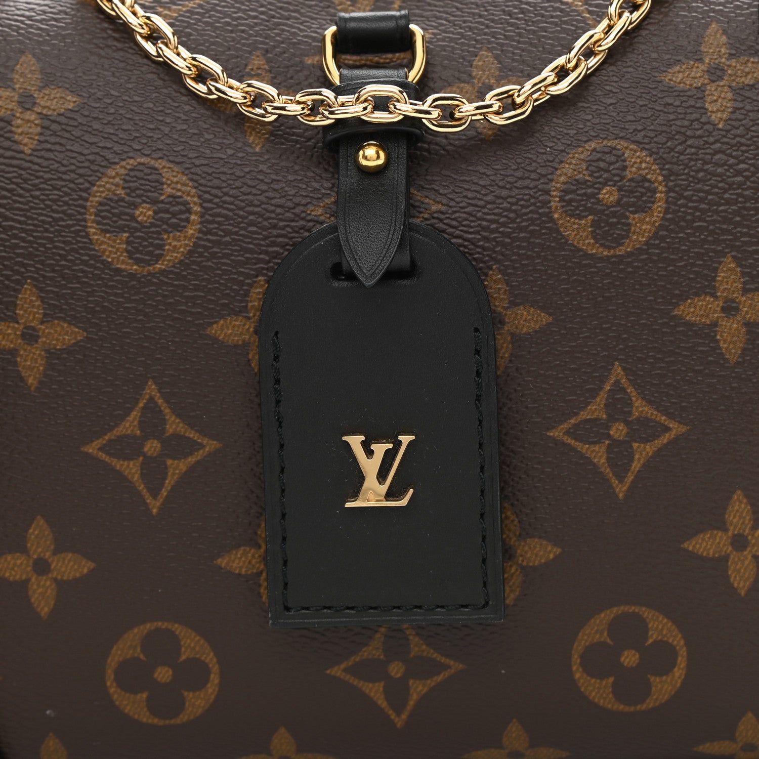 Louis Vuitton Monogram Petite Malle Souple Black 8 of 11