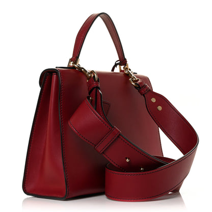 Christian Dior Calfskin Dioraddict Top Handle Red 2 of 9