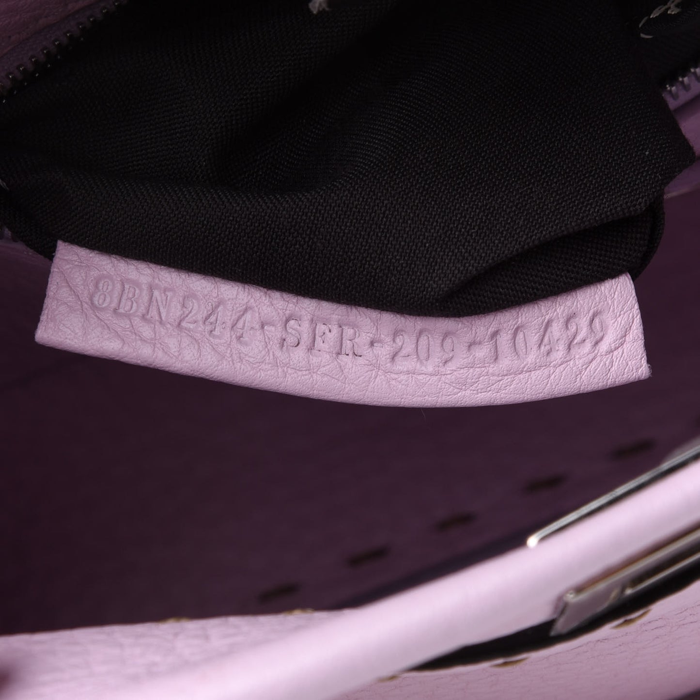 Cuoio Romano Selleria Mini Peekaboo Iconic Satchel Anemone