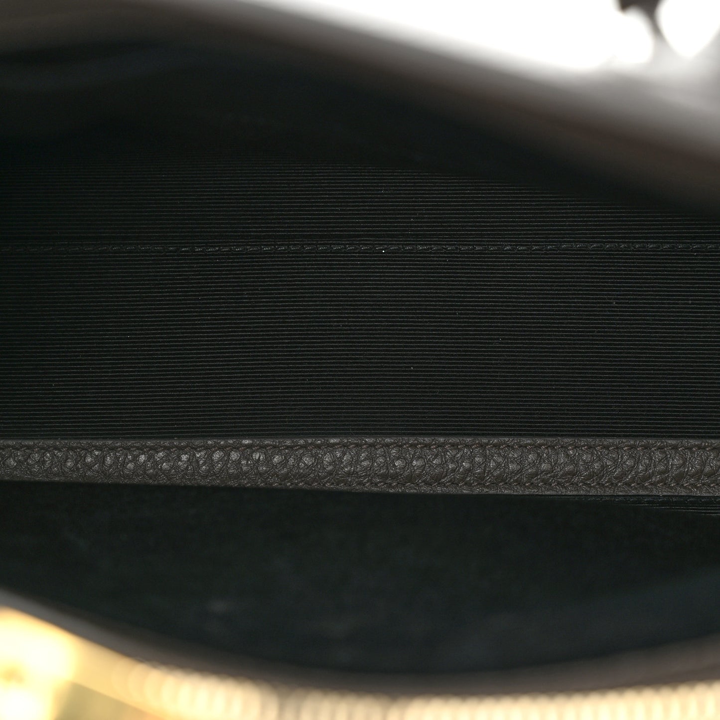 Grained Calfskin Small Sac De Jour Charcoal