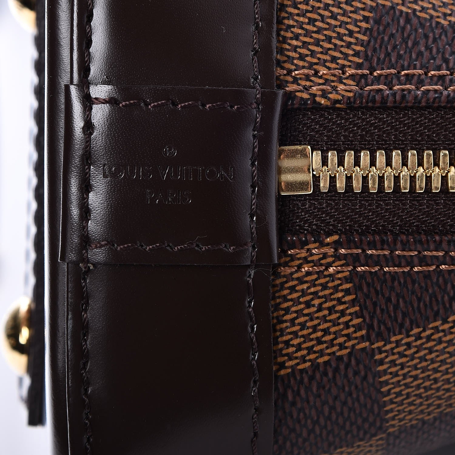 Louis Vuitton Damier Ebene Alma BB 6 of 8