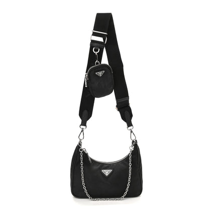 Prada Nylon Re-Edition 2005 Shoulder Bag Black 1 of 14