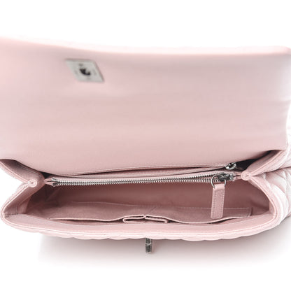 Chanel Caviar Quilted Small Coco Handle Flap Pink 5 of 11