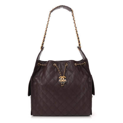 Chanel Caviar Quilted Medium Chanel 25 Handbag Dark Brown 1 of 11