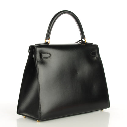 Hermes Box Kelly Sellier 28 Black 2 of 17