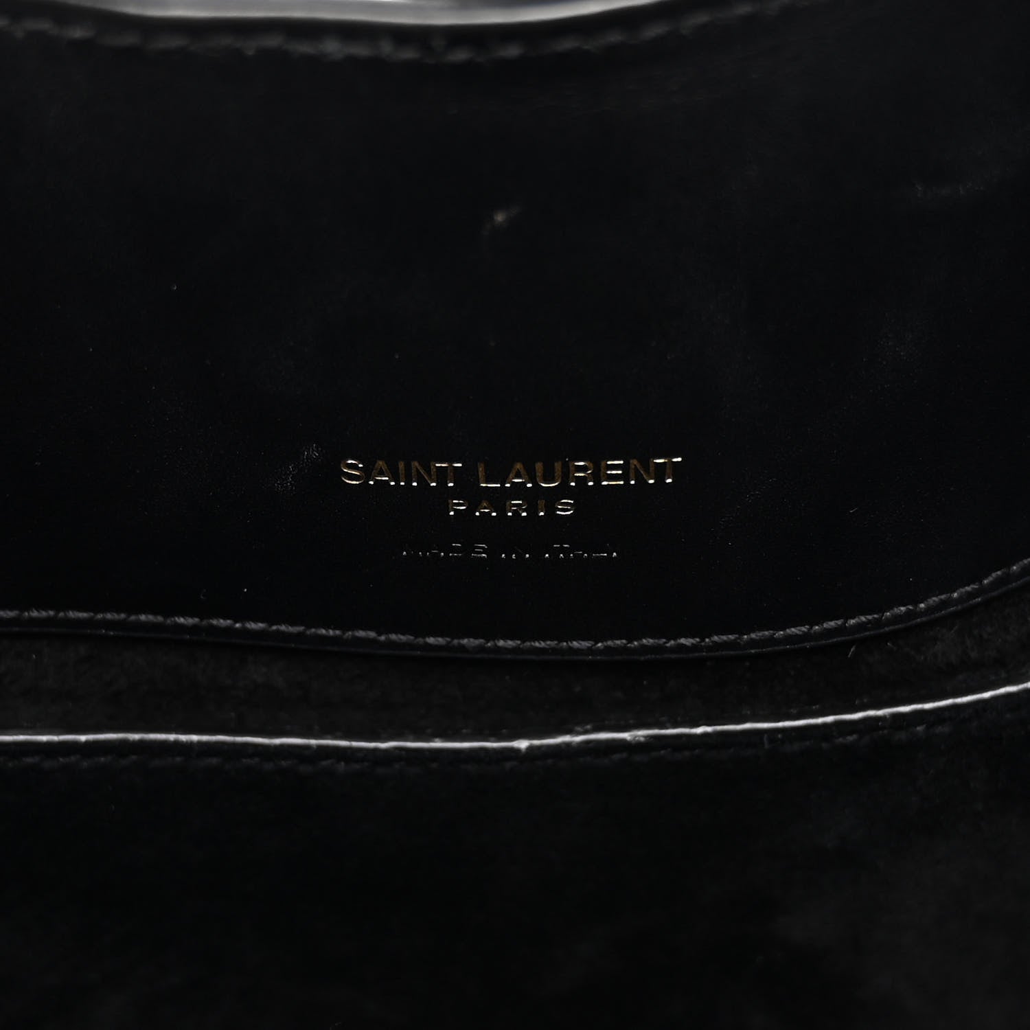 Saint Laurent Shiny Calfskin Le 37 Bucket Bag Black 6 of 9